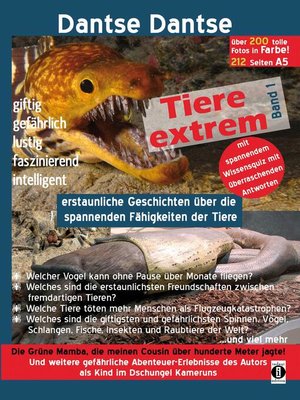 cover image of Tiere extrem Band 1